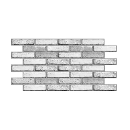 Декоративная панель ПВХ кирпич 485х960 Тироль