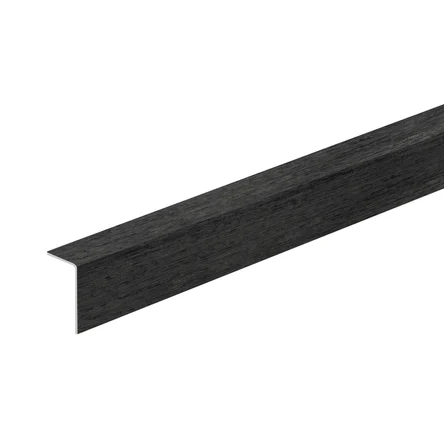 Угол декор. арочный 10х20х2700 мм орех темный