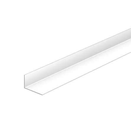 Угол арочный 10х20х2700 мм белый