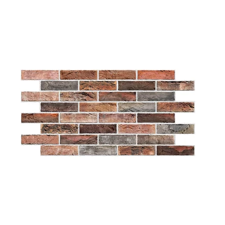 Декоративная панель ПВХ кирпич 485х960 Бремен