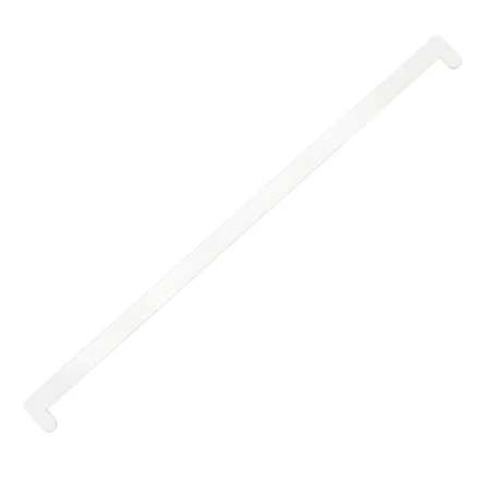 Заглушка для подок-ка белая 600 мм, 2 загиба