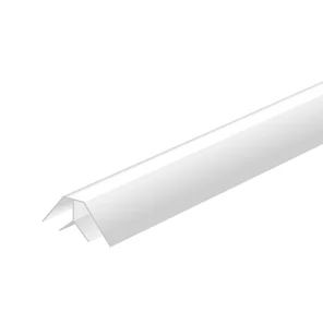 Профиль внутренний угол 10 мм 3000 мм белый