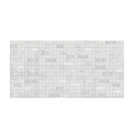 Декоративная панель ПВХ котто 485х960 Бетон серый