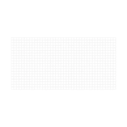 Декоративная панель ПВХ мозаика 485х960 Белая