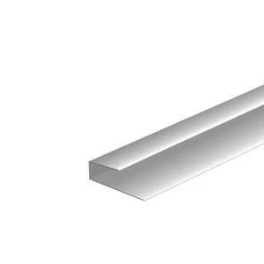 Профиль стартовая полоса 10 мм 3000 мм серый