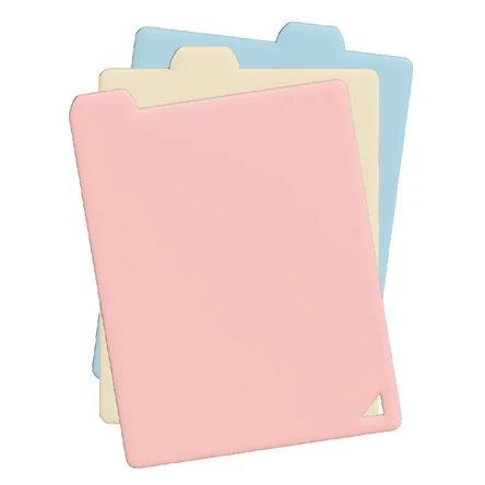 Разделочные маты гибкие 24х32см в асс. Коллекция 3 (набор 3шт.)