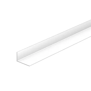 Угол арочный 10х20х2700 мм белый